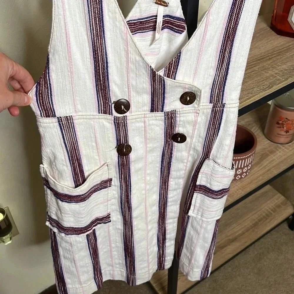 FREE People Canyonlands Overall Dress size 0 - Picture 4 of 7